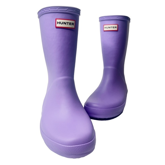Hunter Other - New HUNTER Kids Waterproof Rain Boots Lavender Sz 13
